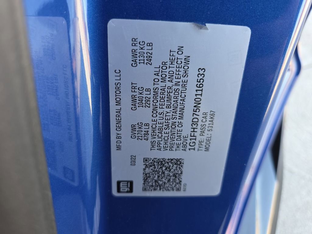 Used 2022 Chevrolet Camaro SS image 35