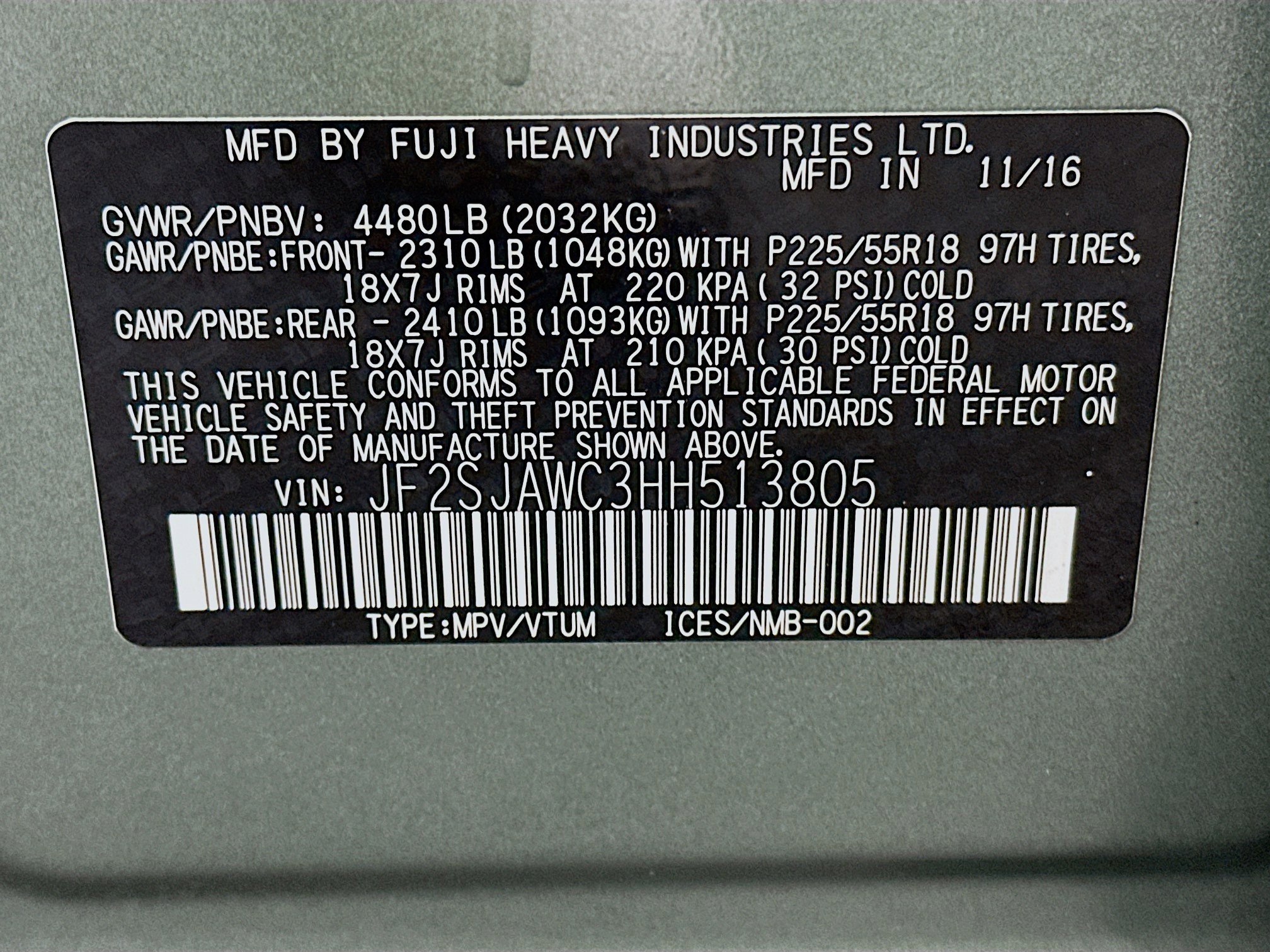 Used 2017 Subaru Forester 2.5i Touring image 12