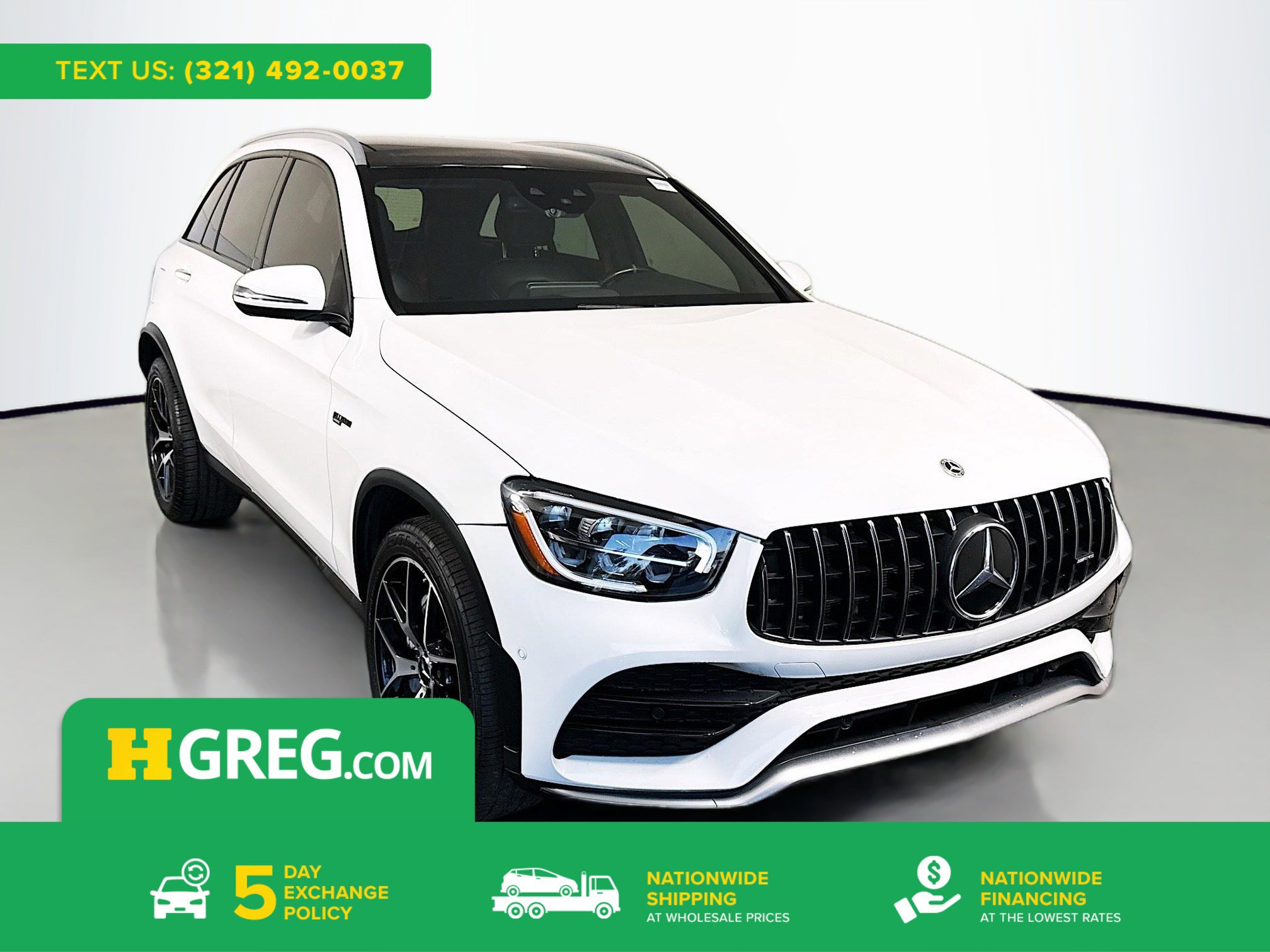 Used 2021 Mercedes-Benz GLC 43 AMG 4MATIC image 1