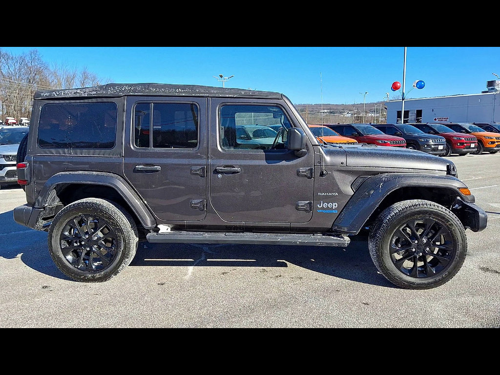 Certified 2021 Jeep Wrangler Sahara 4xe w/ Cold Weather Group image 9