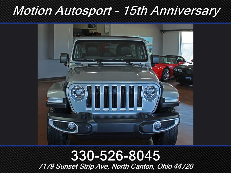 Used 2021 Jeep Wrangler Unlimited Sahara w/ LED Lighting Group AWD/4WD image 4