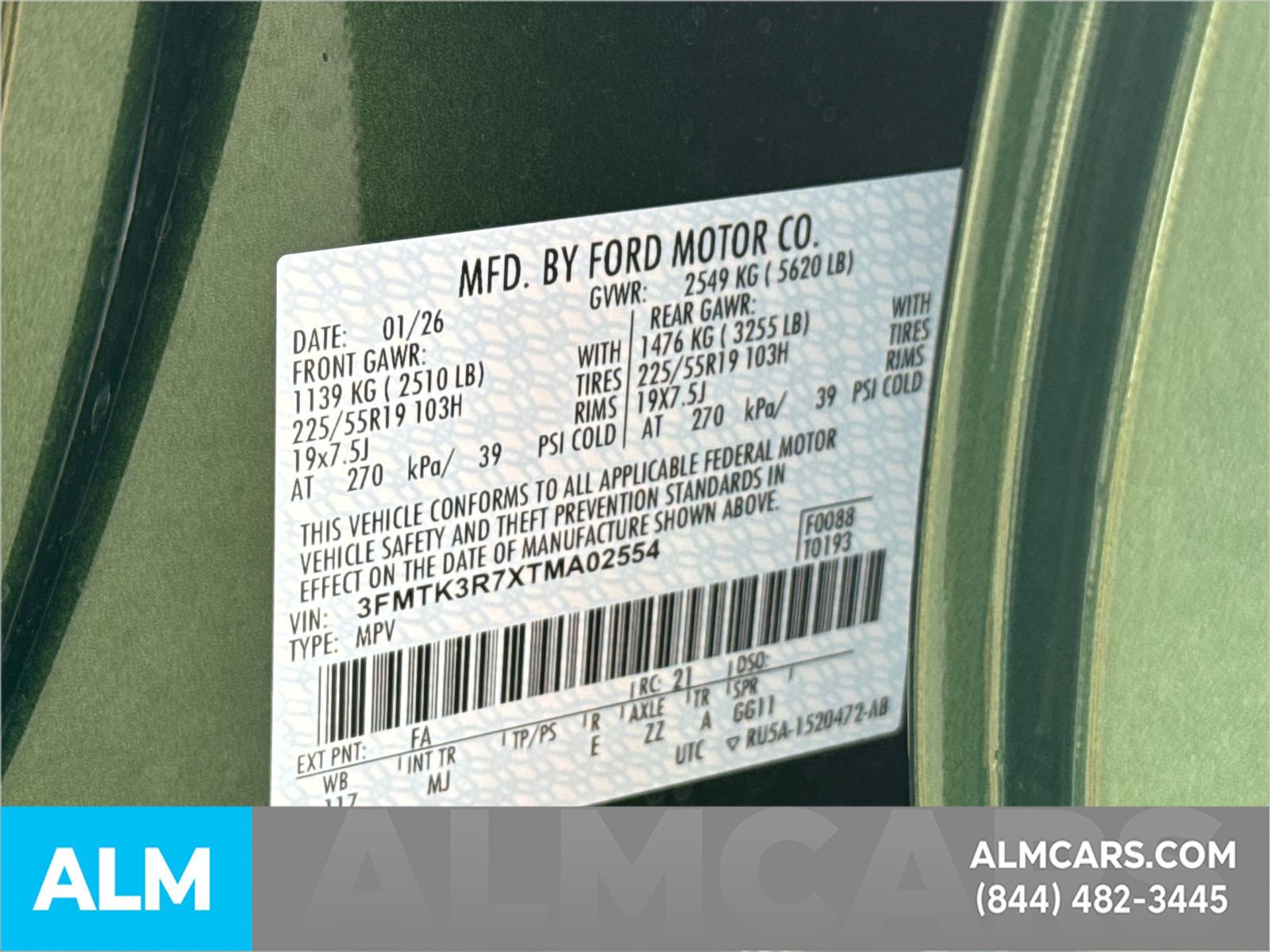 Certified 2026 Ford Mustang Mach-E Premium w/ Sport Appearance Package RWD image 34