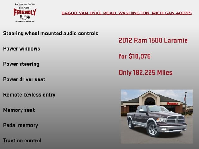 Used 2012 RAM 1500 Laramie image 15