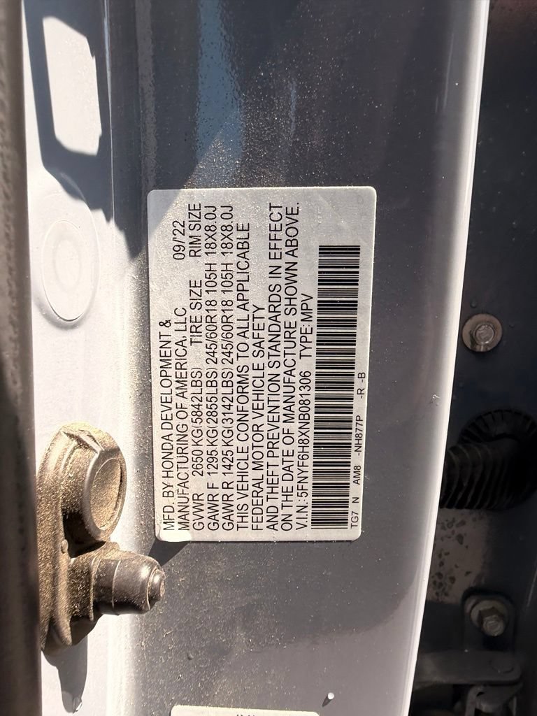 Used 2022 Honda Pilot TrailSport image 16