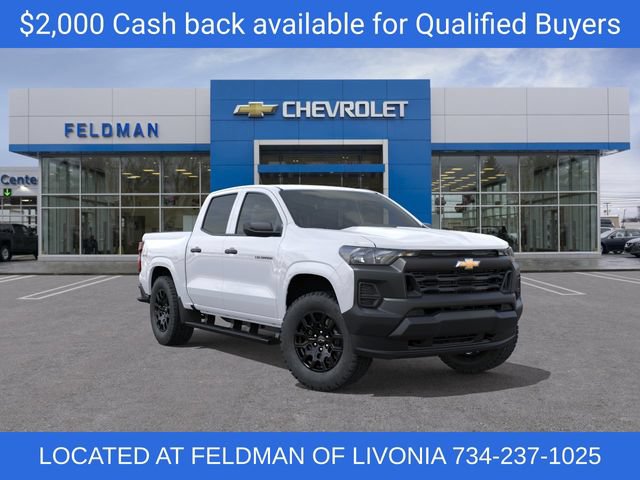 New 2026 Chevrolet Colorado W/T w/ WT Custom Package AWD/4WD image 1