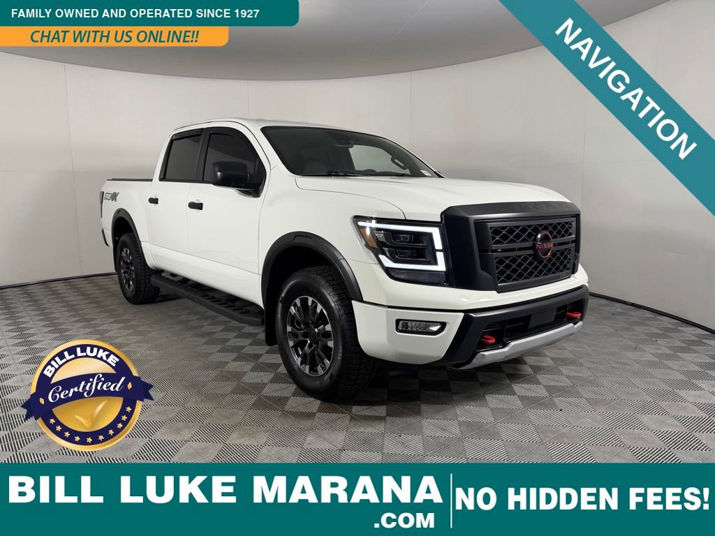 Used 2024 Nissan Titan PRO-4X w/ Off Road Protection Package AWD/4WD image 1