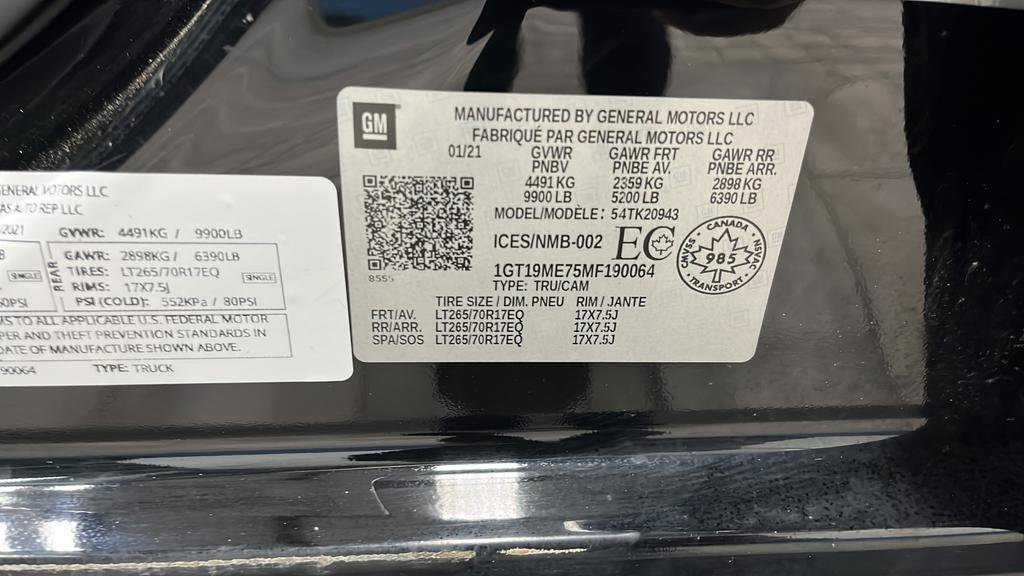 Used 2021 GMC Sierra 2500 SLE w/ X31 Off-Road Package image 28