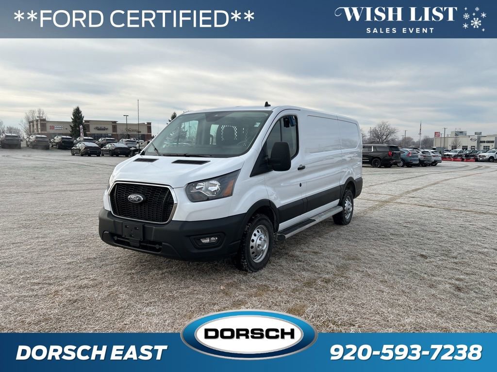Certified 2024 Ford Transit 250 Low Roof AWD w/ Exterior Upgrade Package