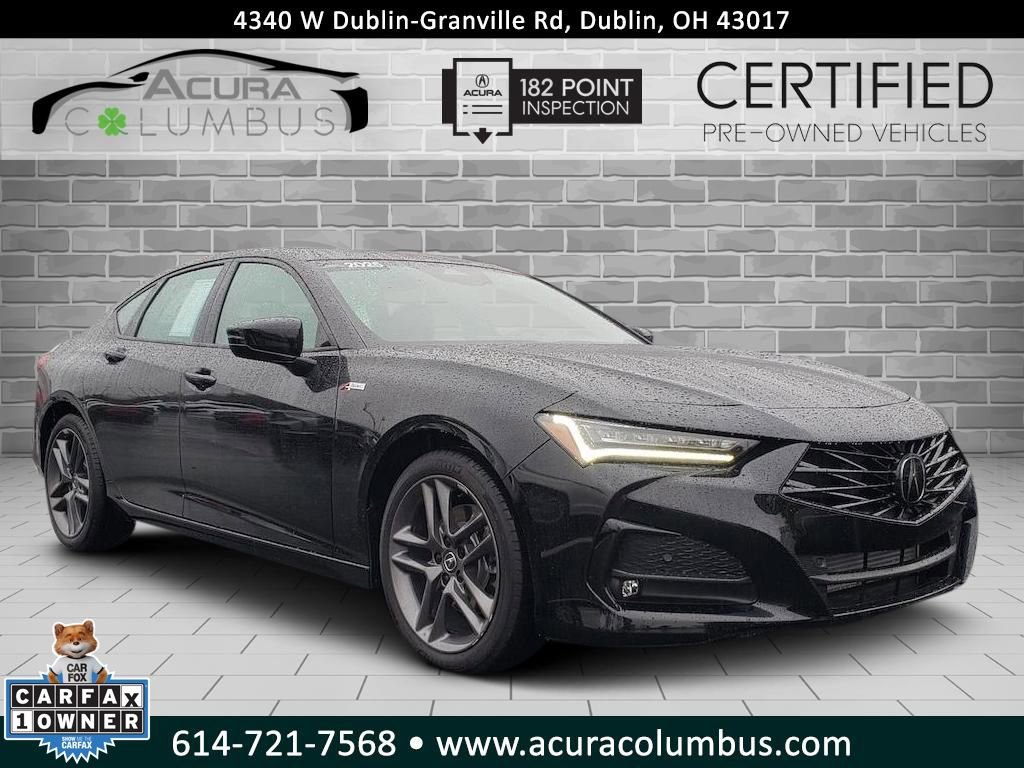 Certified 2025 Acura TLX SH-AWD w/ A-SPEC Pkg