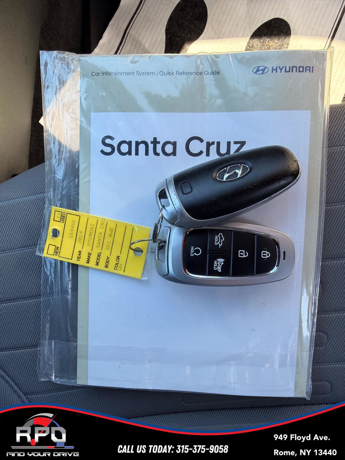 Used 2024 Hyundai Santa Cruz SEL AWD/4WD image 29