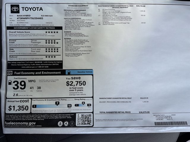 Certified 2025 Toyota RAV4 XLE w/ Convenience Package image 24