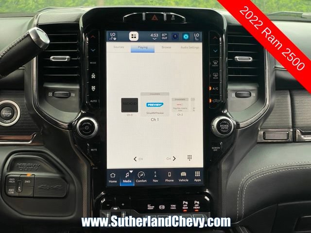 Used 2022 RAM 2500 Limited w/ Towing Technology Group AWD/4WD image 34