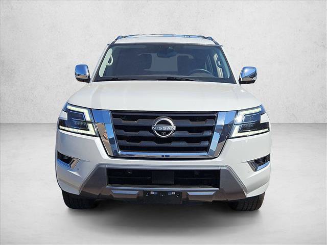 Used 2021 Nissan Armada Platinum w/ Captain's Chairs Package RWD image 2