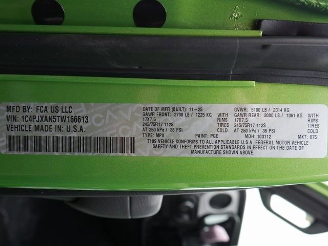 New 2026 Jeep Wrangler Sport S image 21