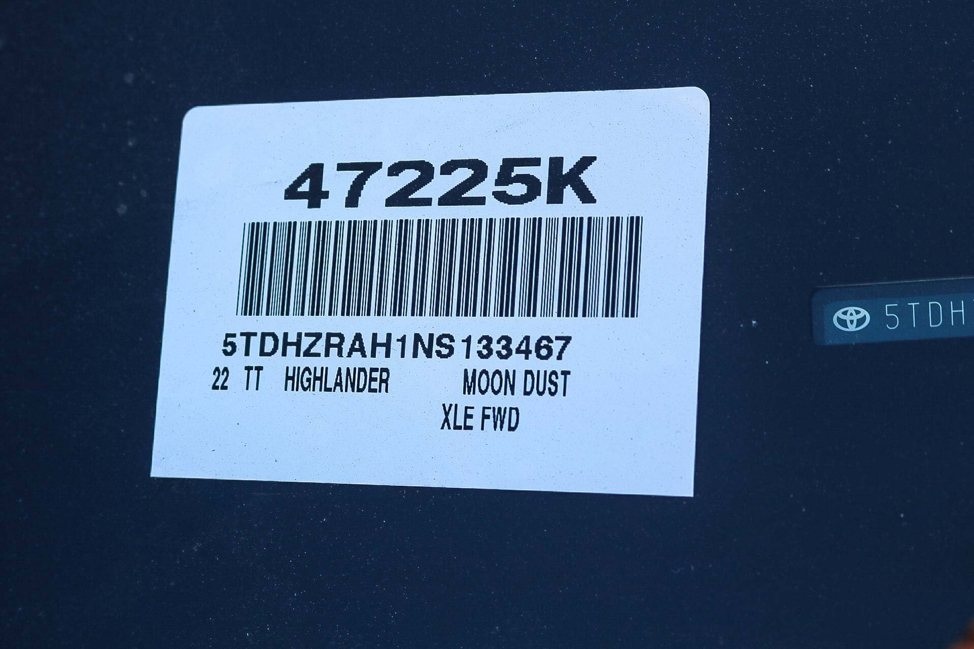 Certified 2022 Toyota Highlander XLE image 28