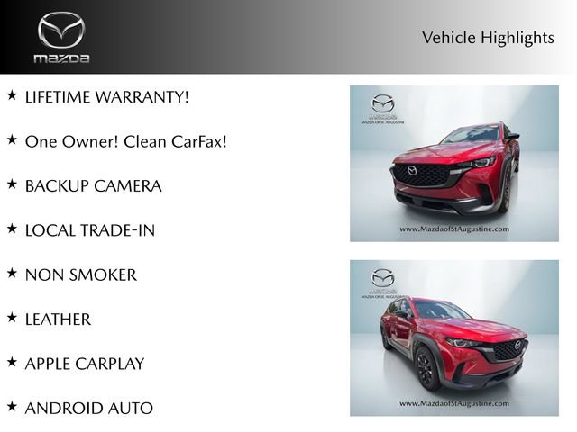 Used 2024 MAZDA CX-50 AWD 2.5 S w/ Premium Package image 2