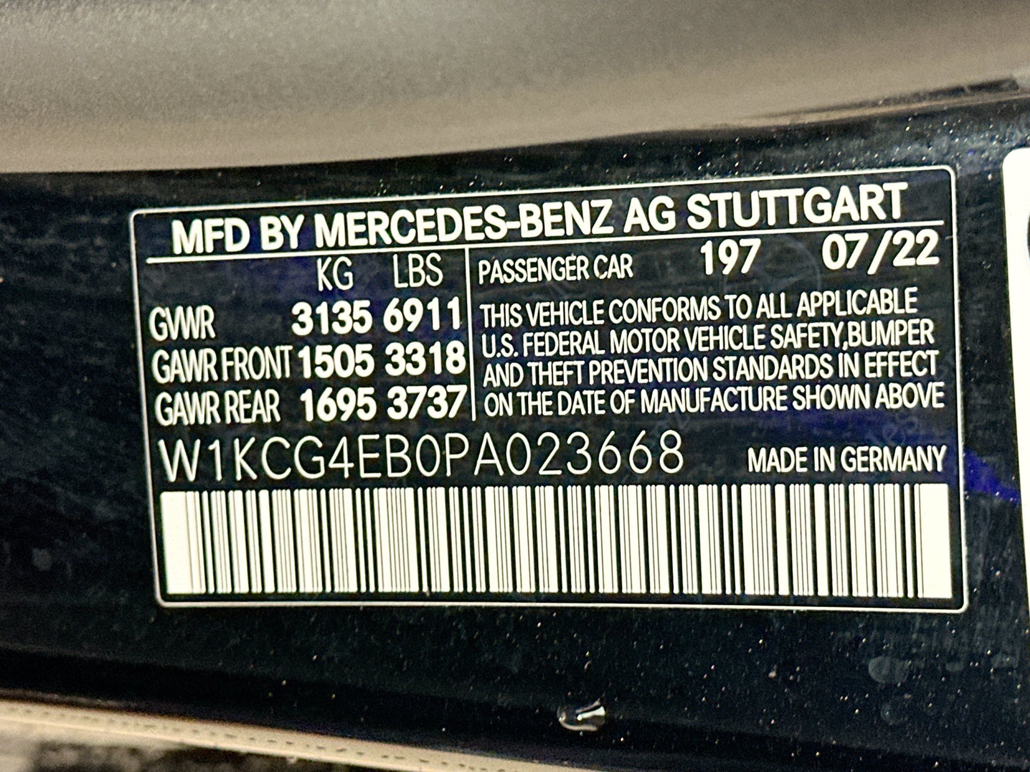 Certified 2023 Mercedes-Benz EQS 580 4MATIC Sedan w/ Exclusive Trim Package image 42