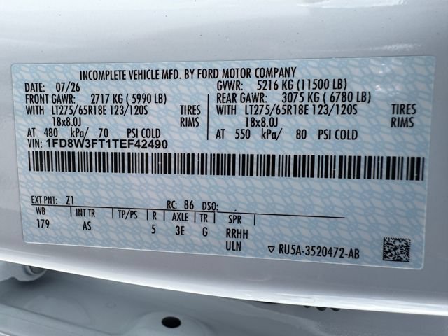 New 2026 Ford F350 XL w/ XL Chrome Package AWD/4WD image 18