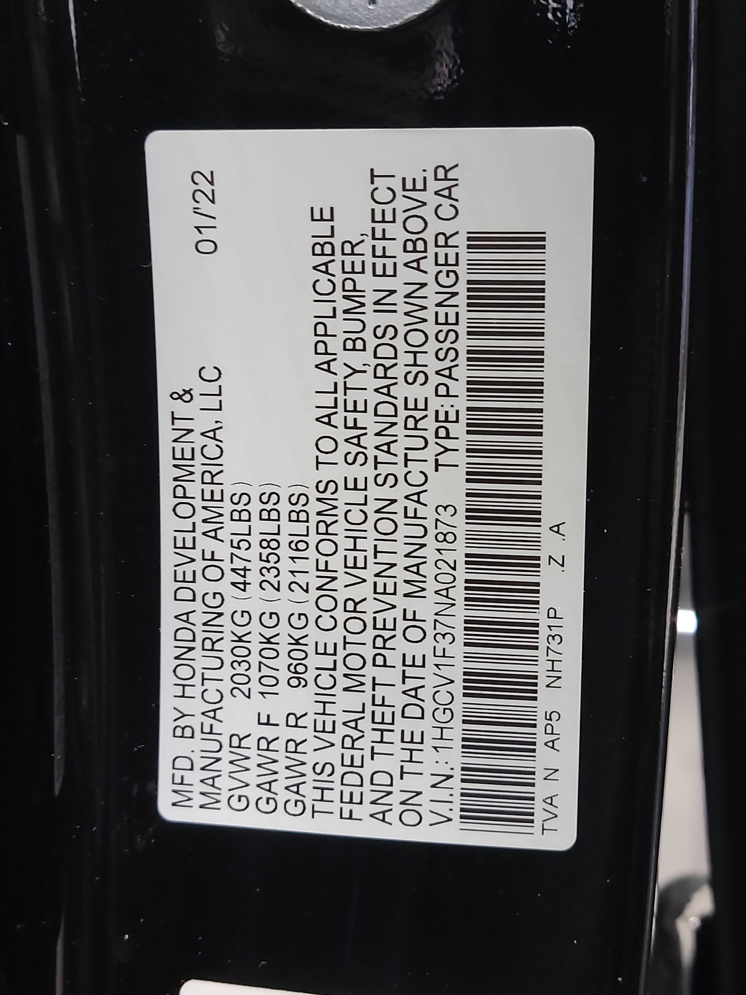 Used 2022 Honda Accord Sport image 32