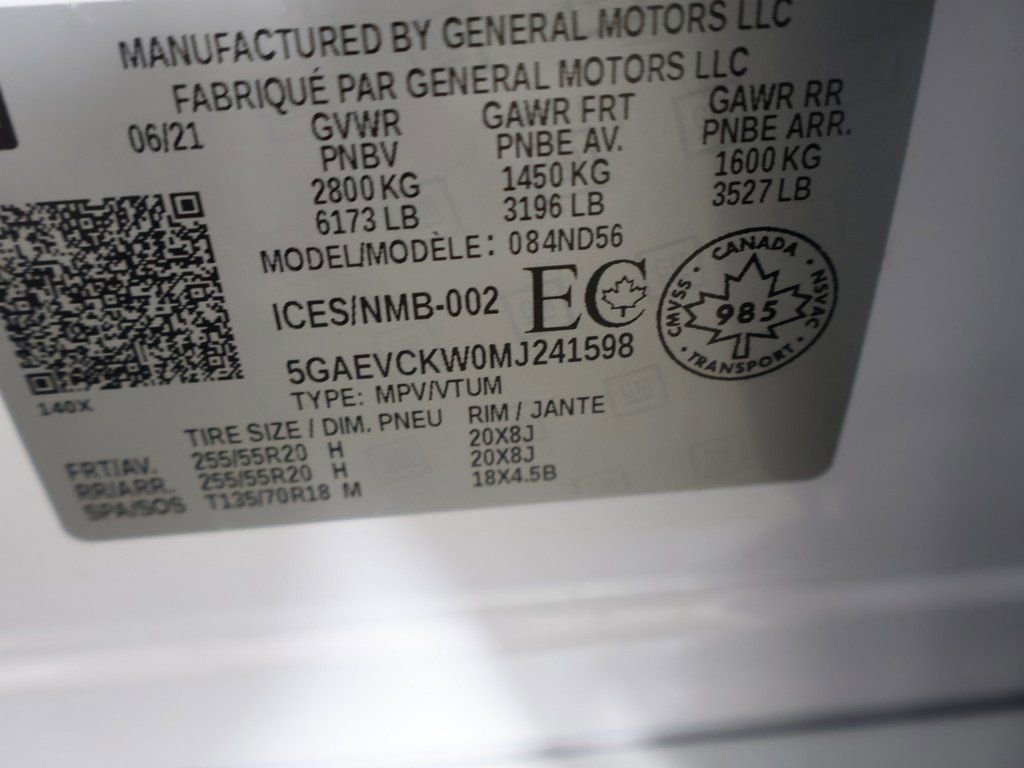 Used 2021 Buick Enclave Avenir w/ Avenir Technology Package image 55