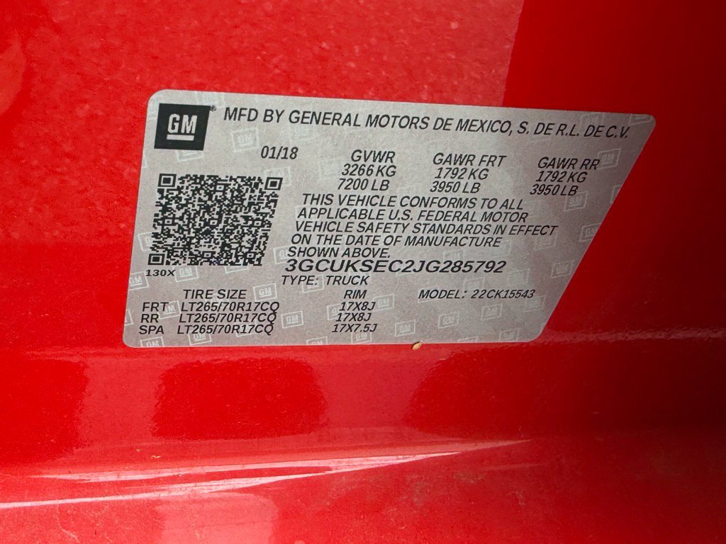 Used 2018 Chevrolet Silverado 1500 LTZ AWD/4WD image 34