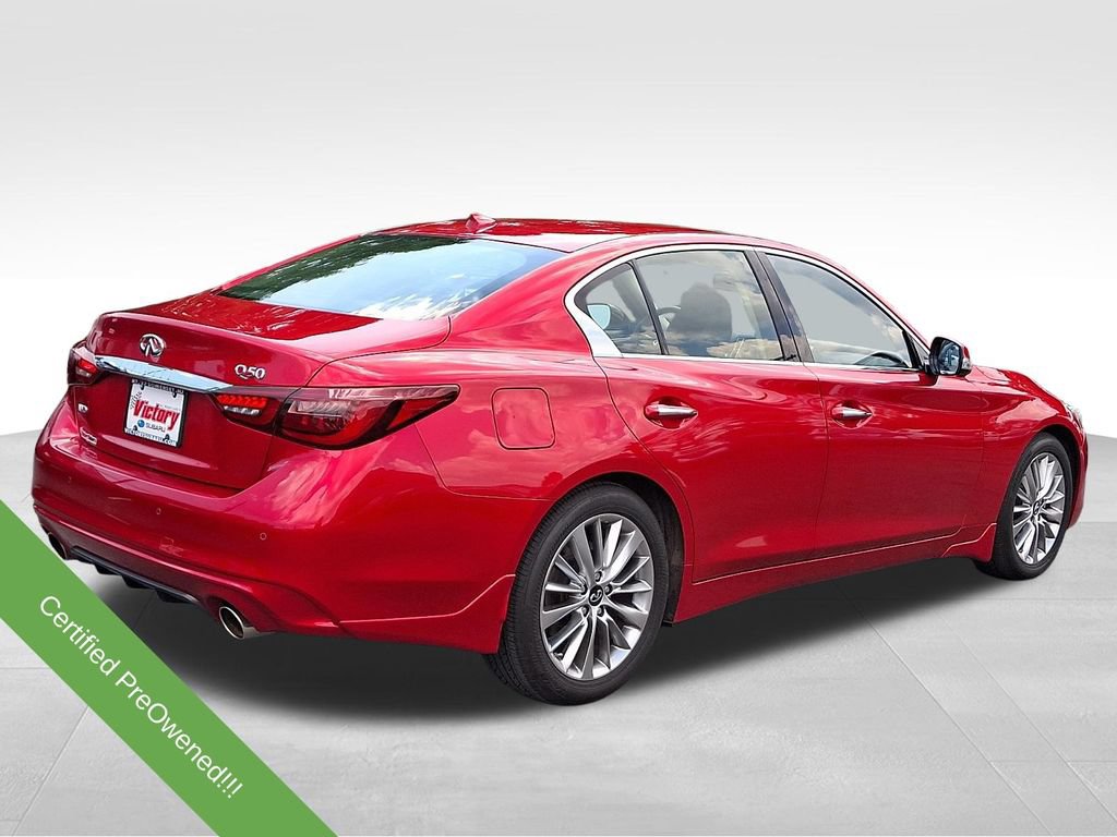 Used 2023 INFINITI Q50 Luxe w/ Cargo Package AWD/4WD image 6