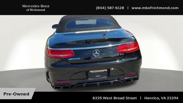 Used 2017 Mercedes-Benz S 63 AMG 4MATIC Cabriolet image 9