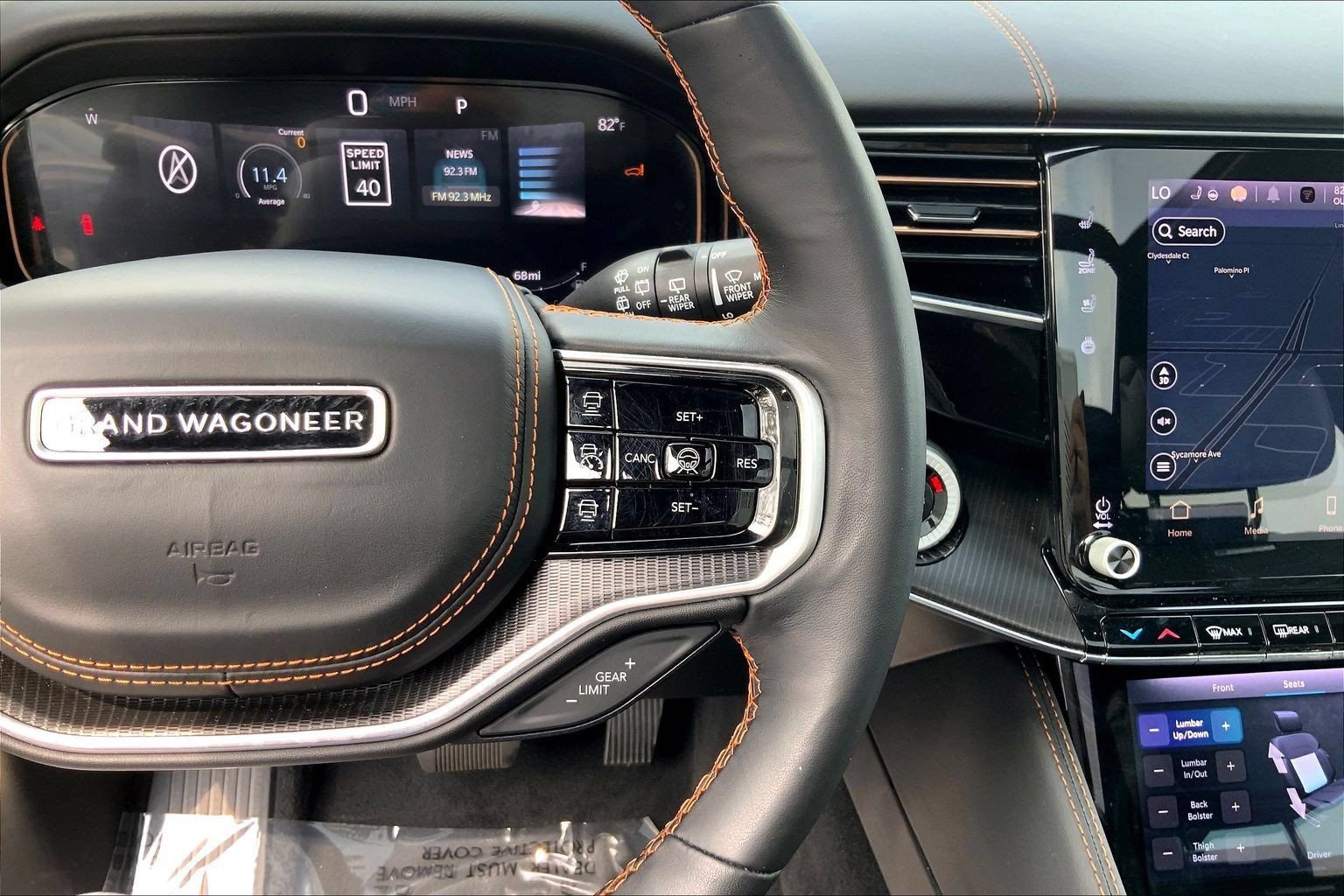 Certified 2025 Jeep Grand Wagoneer L Series III w/ Rear Seat Video Group 1 AWD/4WD image 23