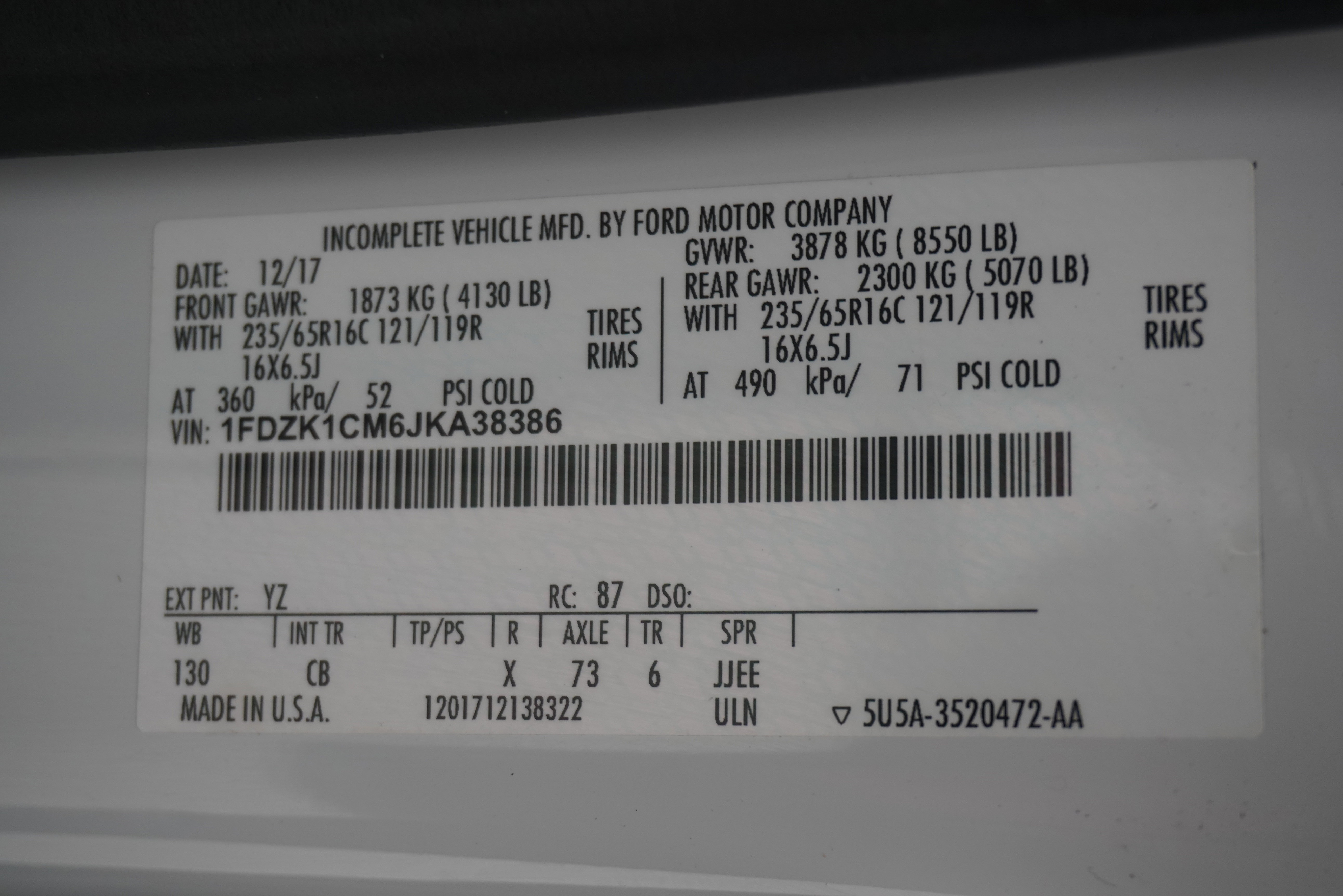 Used 2018 Ford Transit 150 XLT RWD image 23