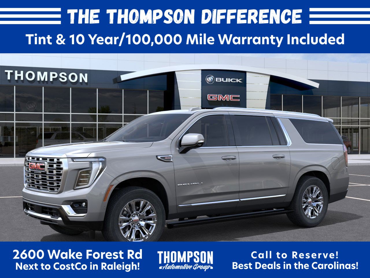 New 2026 GMC Yukon XL Denali w/ Sun & Power Step Package AWD/4WD image 2