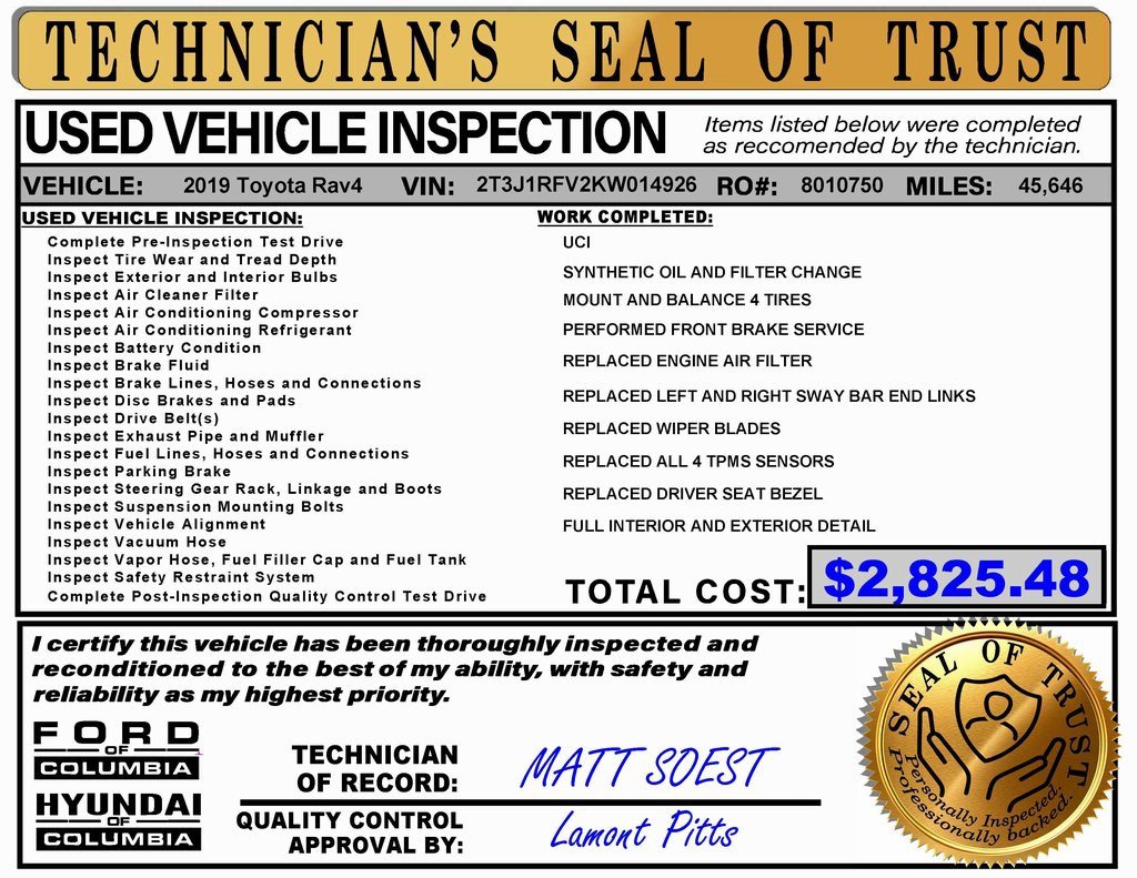 Used 2019 Toyota RAV4 Adventure image 2