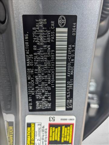 New 2026 Toyota Camry XSE FWD image 16