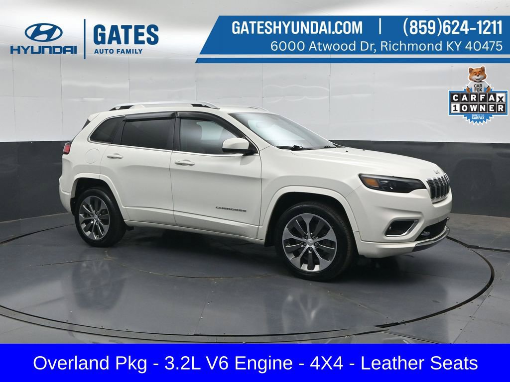 Used 2019 Jeep Cherokee Overland AWD/4WD image 1