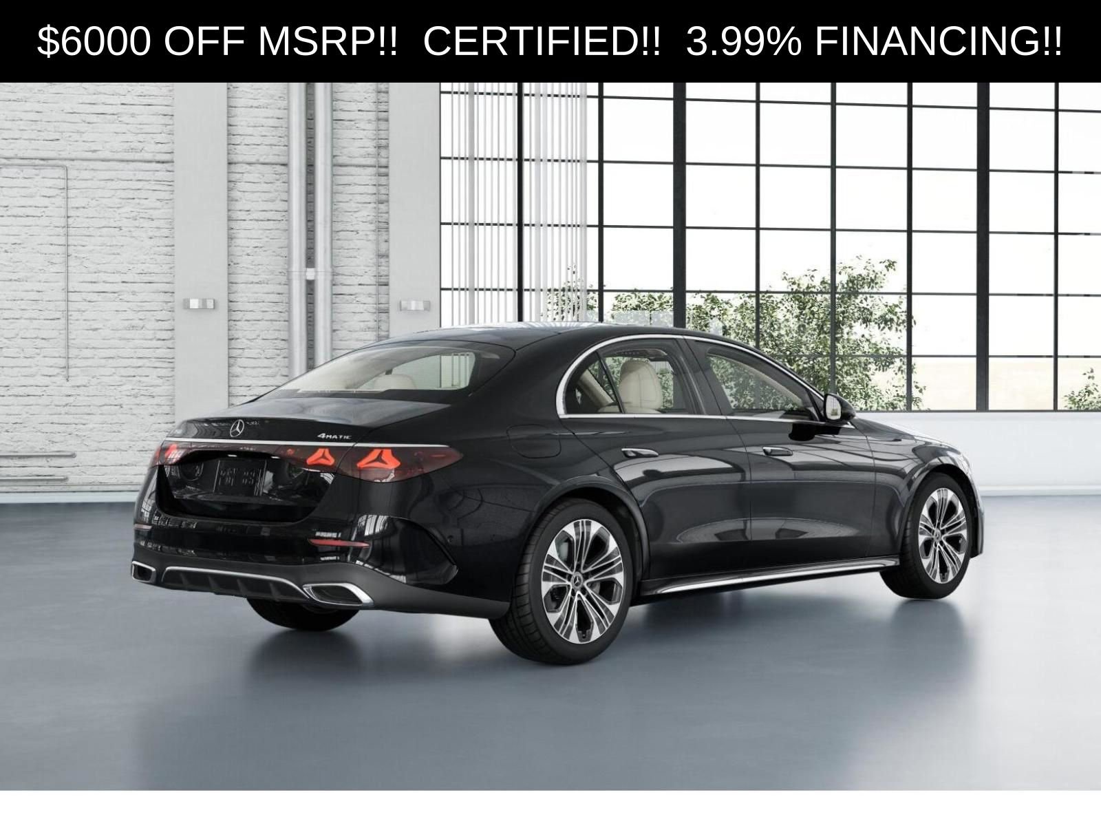 New 2026 Mercedes-Benz E 350 4MATIC Sedan image 21