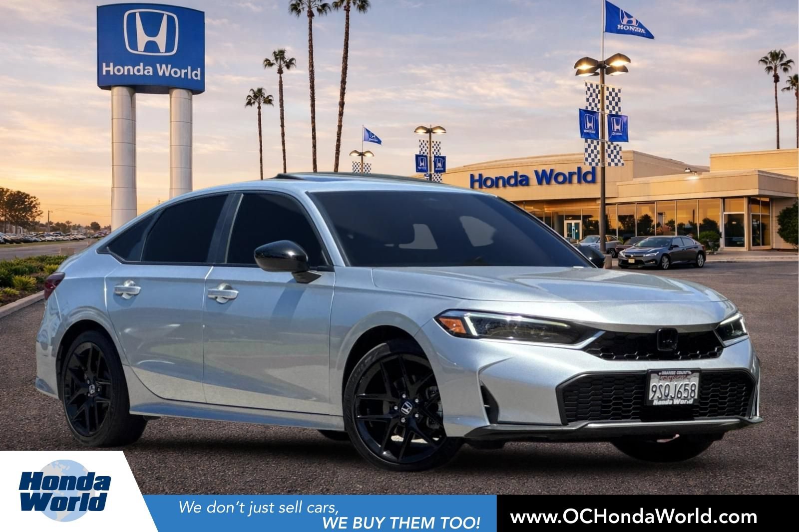 Certified 2025 Honda Civic Sport image 1