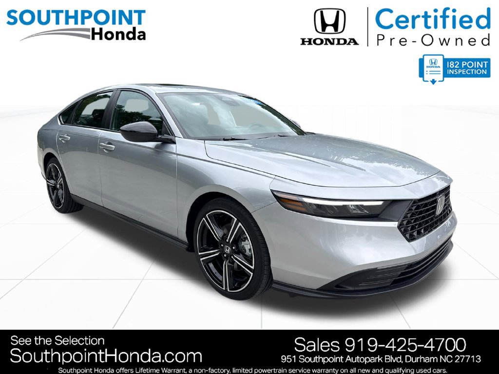 Certified 2026 Honda Accord Sport
