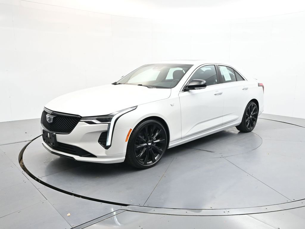 Used 2024 Cadillac CT4 Luxury w/ LPO, ONYX Package RWD image 3