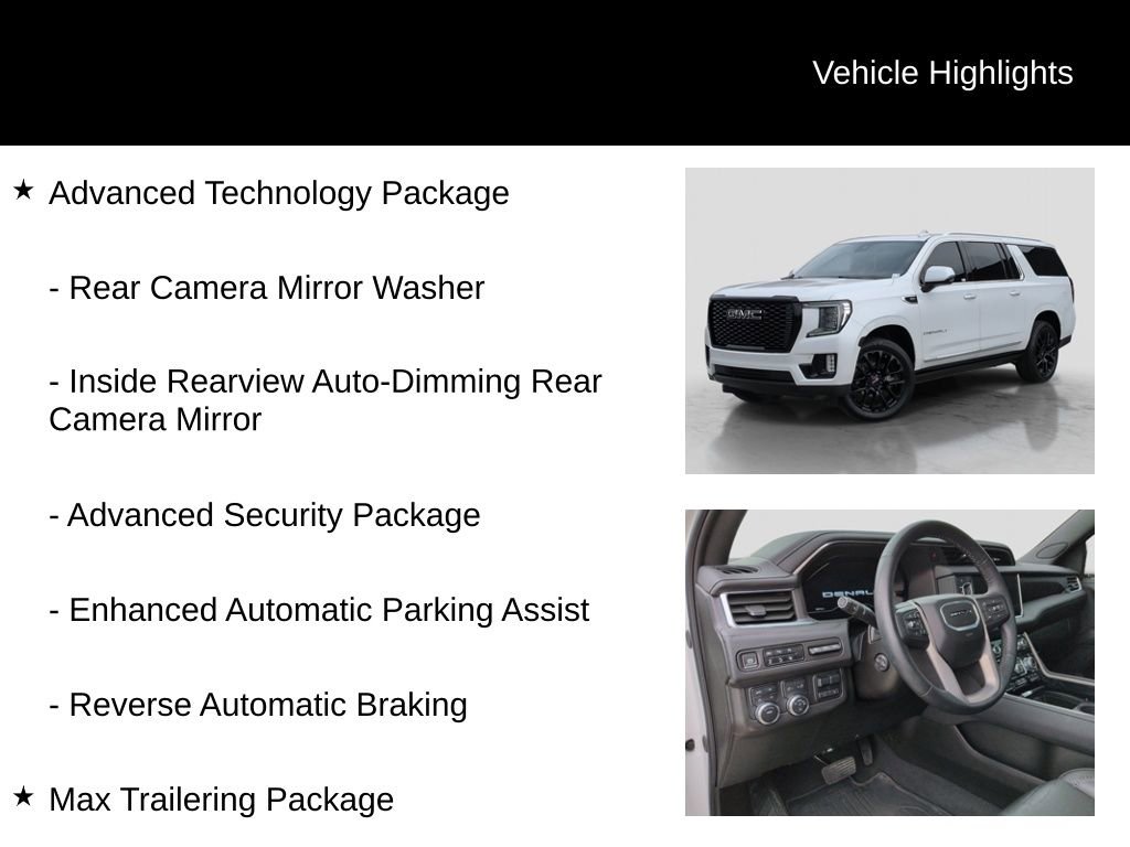 Used 2024 GMC Yukon XL Denali w/ Max Trailering Package image 6