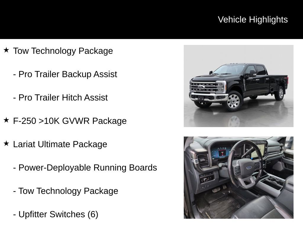 Used 2023 Ford F250 Lariat w/ Lariat Ultimate Package image 6