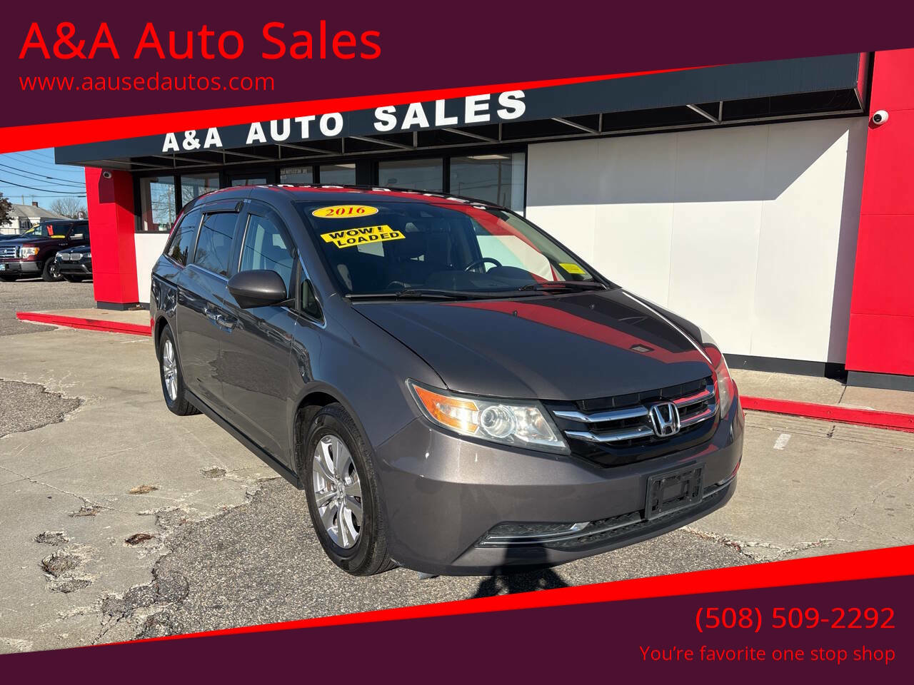 Used 2016 Honda Odyssey EX-L