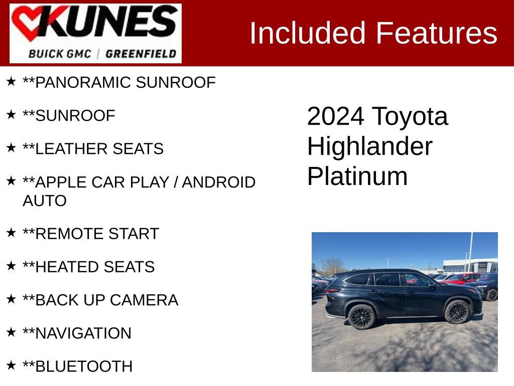Used 2024 Toyota Highlander XSE image 2