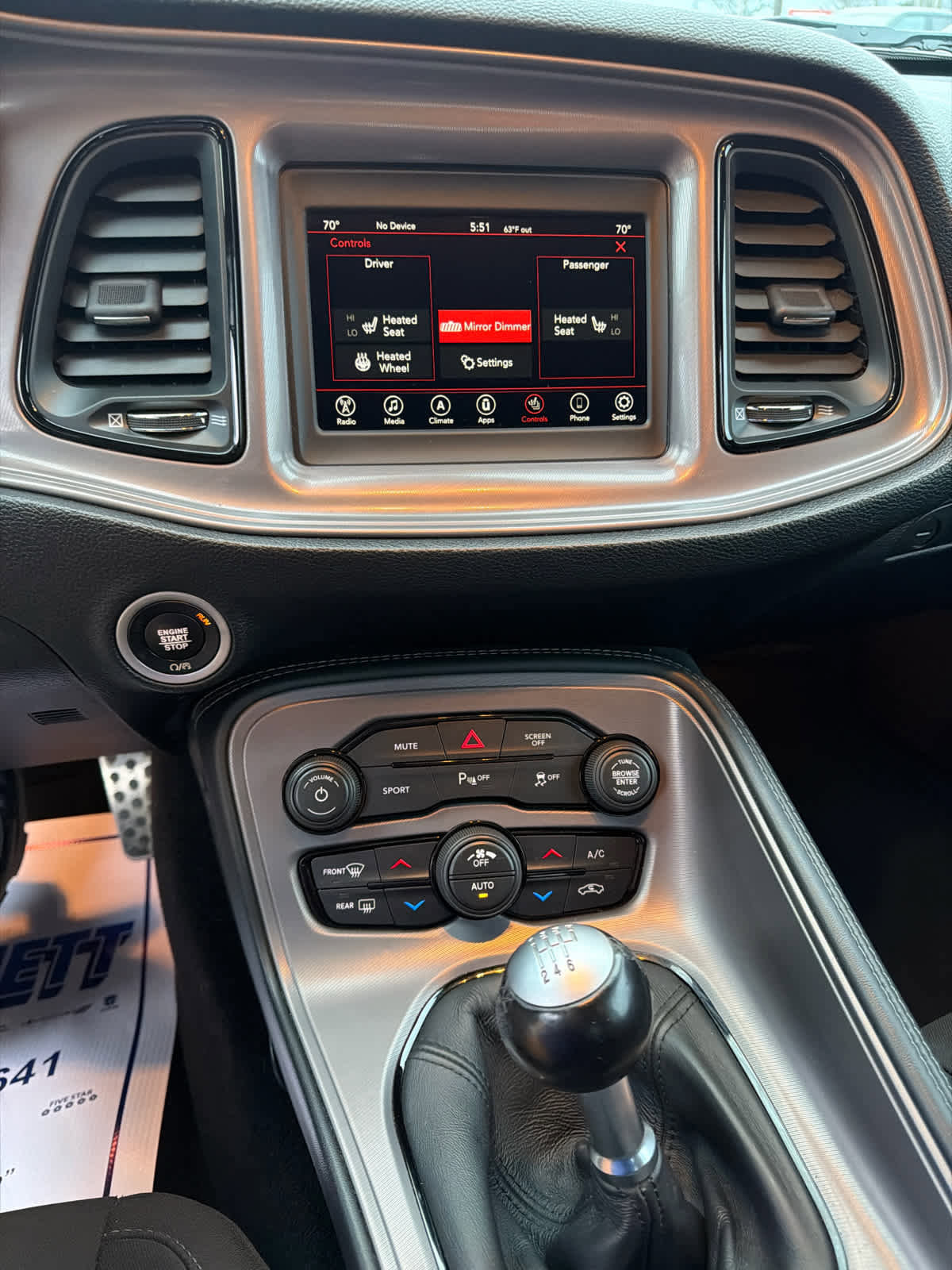 Used 2023 Dodge Challenger R/T w/ Blacktop Package image 14