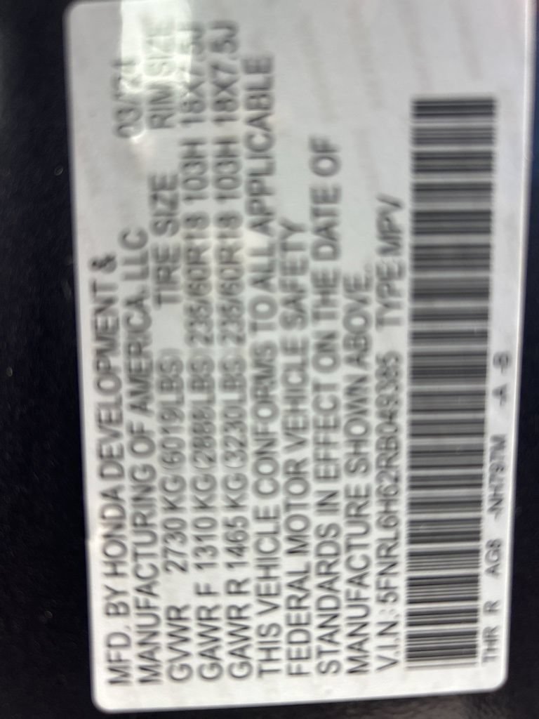 Used 2024 Honda Odyssey EX-L image 47