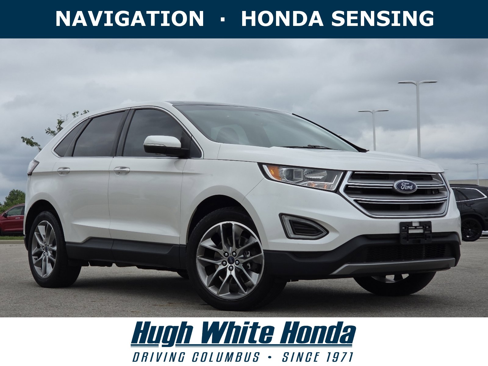 Used 2015 Ford Edge Titanium w/ Equipment Group 301A AWD/4WD image 1