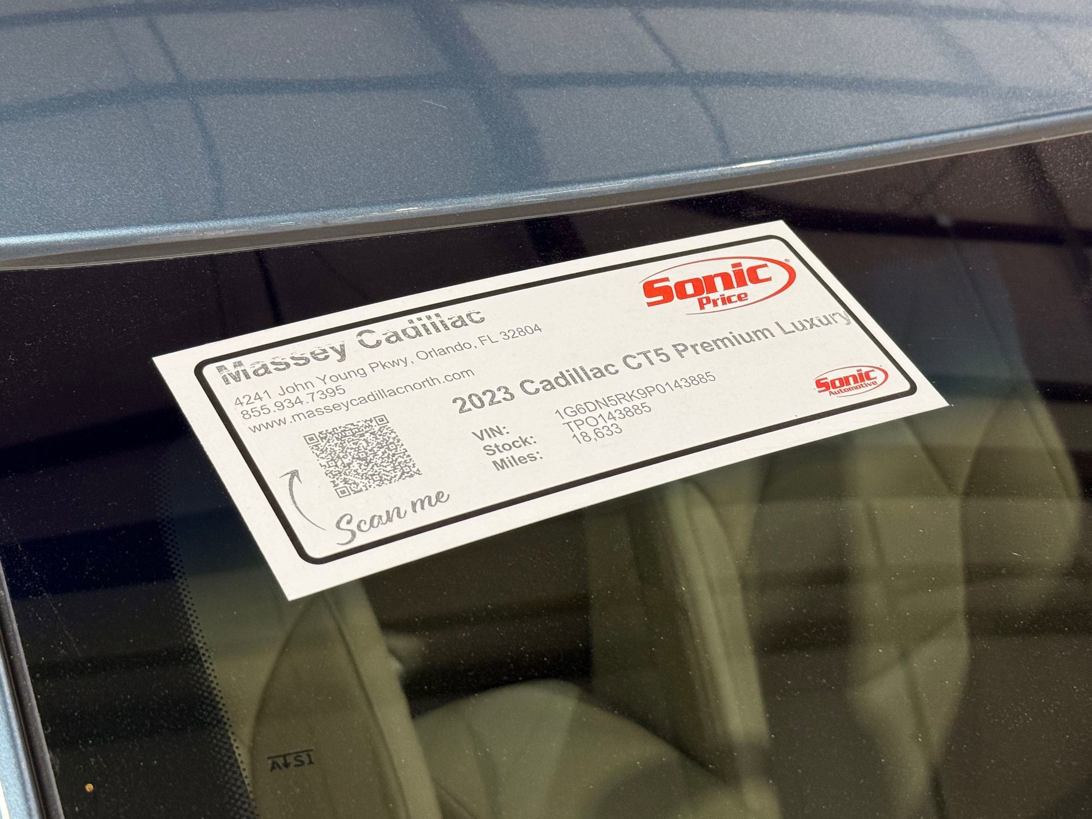 Certified 2023 Cadillac CT5 Premium Luxury image 47