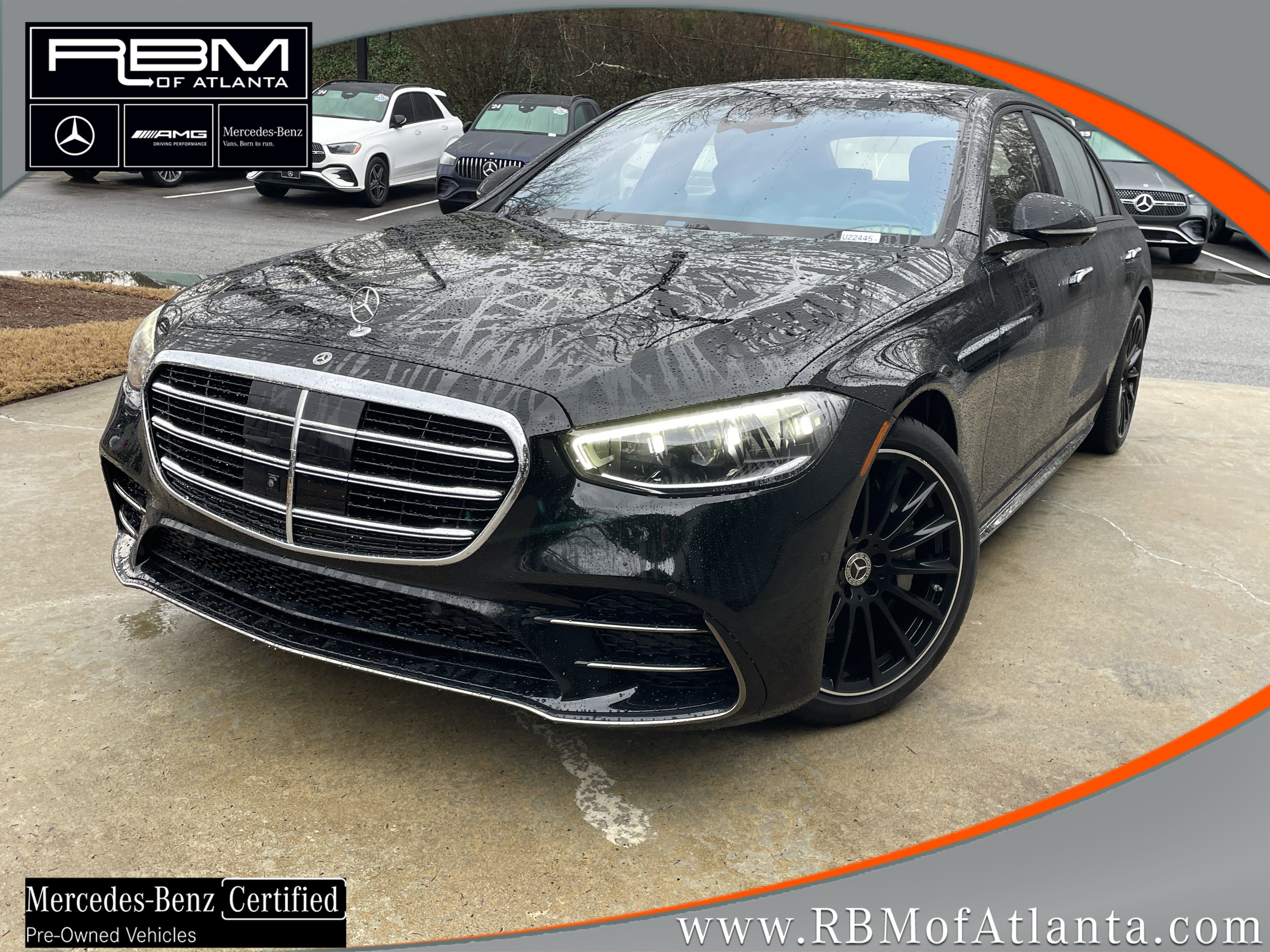 Certified 2023 Mercedes-Benz S 580 4MATIC Sedan