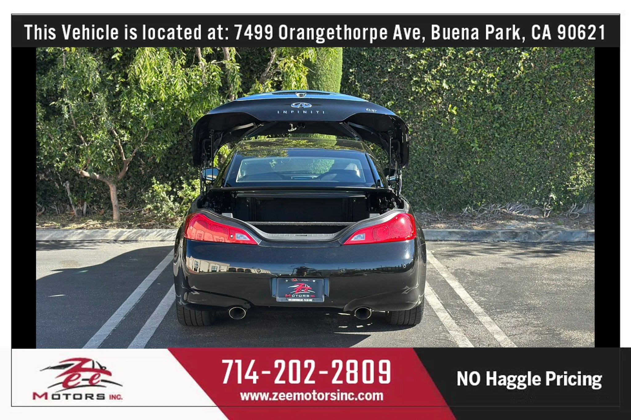 Used 2012 INFINITI G37 Convertible w/ Premium Pkg RWD image 12