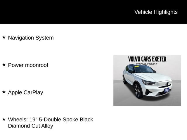 Certified 2023 Volvo XC40 Recharge Plus AWD/4WD image 5