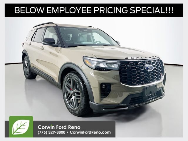 New 2026 Ford Explorer ST w/ Sun And Sound Package