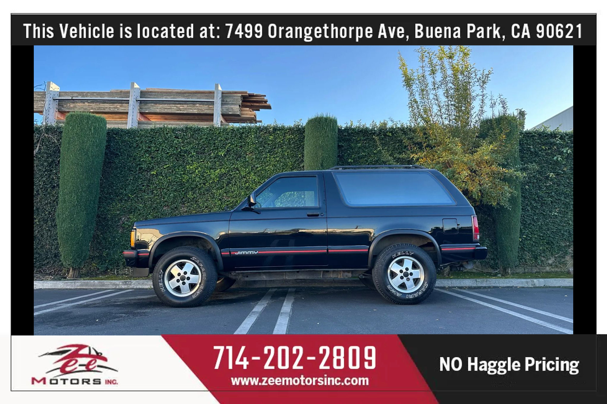 Used 1993 GMC Jimmy 4WD 2-Door image 10